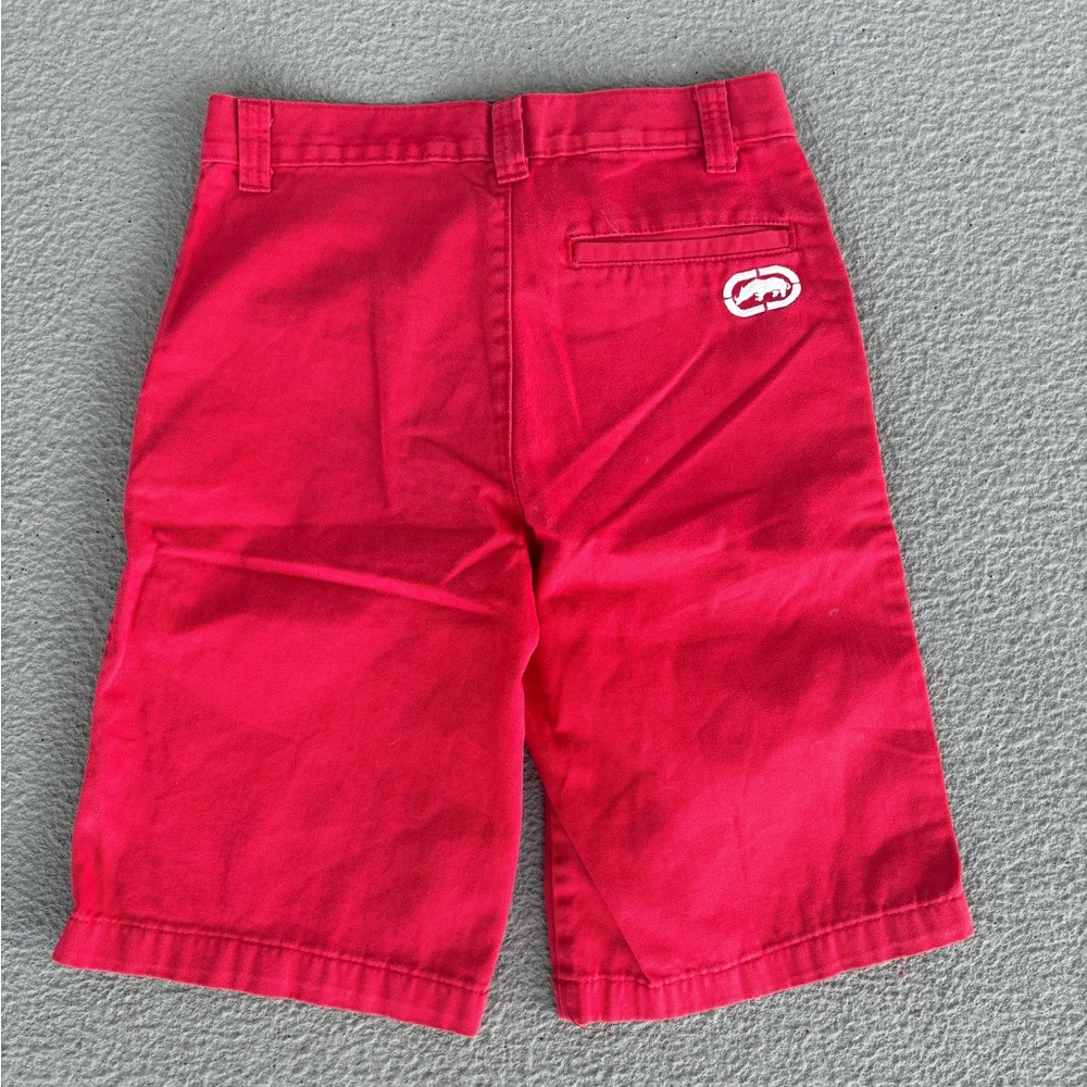 Ekco Y2K Youth Red Kids Shorts Size 12